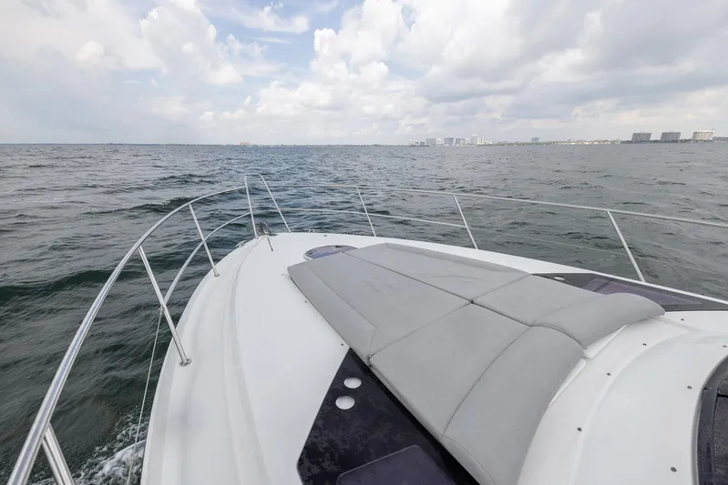Perseverance Yacht Photos Pics 2014 Beneteau Gran Turismo 44 yacht cruising on open sea under cloudy sky.