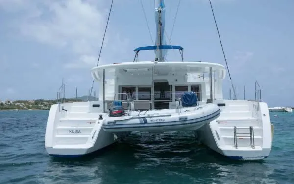 Kajsa Yacht Photos Pics Lagoon 450 F Transom View