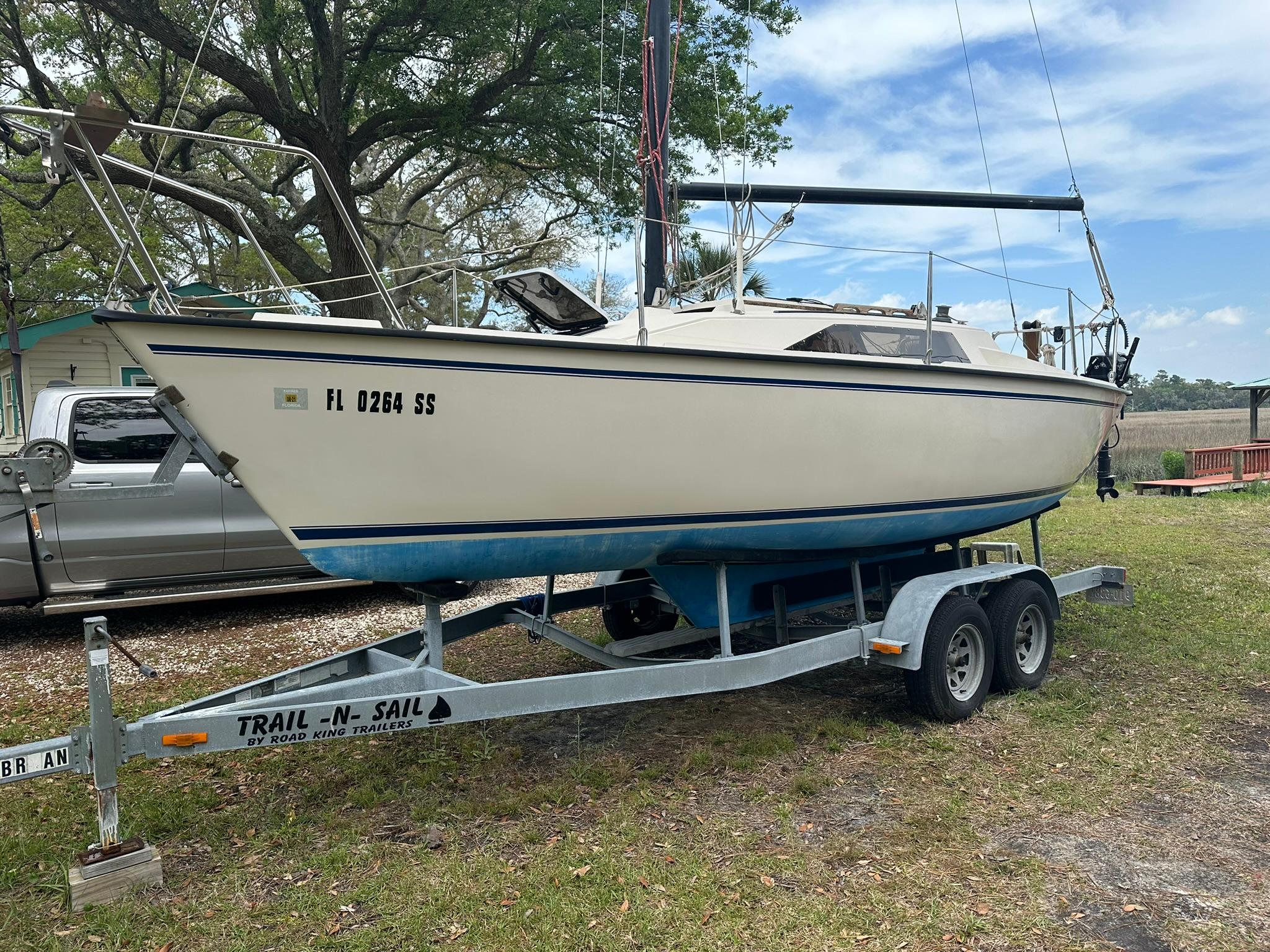 1987 precision 23 sailboat