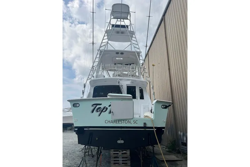 Top Pryority Yacht Photos Pics 1996 Ocean Yachts 48 Super Sport docked in Charleston, SC.