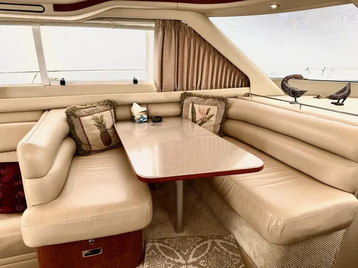 Wine Down Yacht Photos Pics Dinette