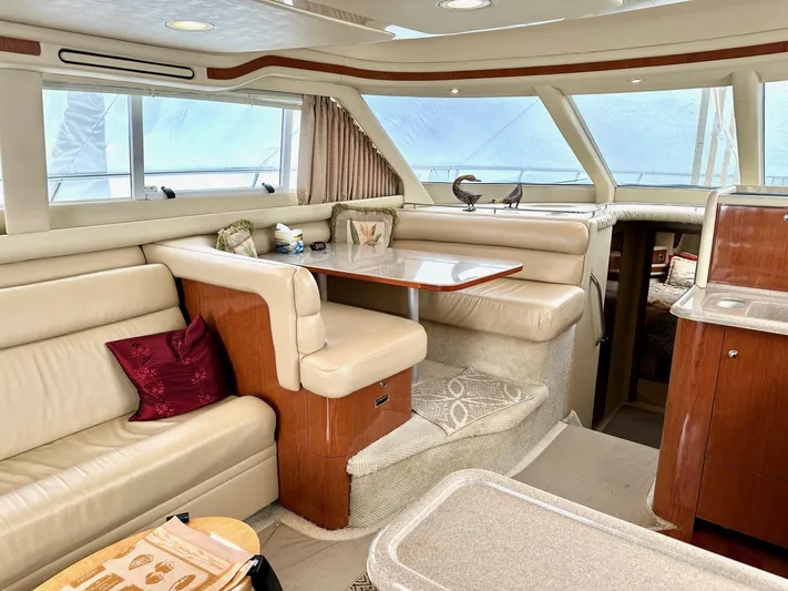 Wine Down Yacht Photos Pics Dinette