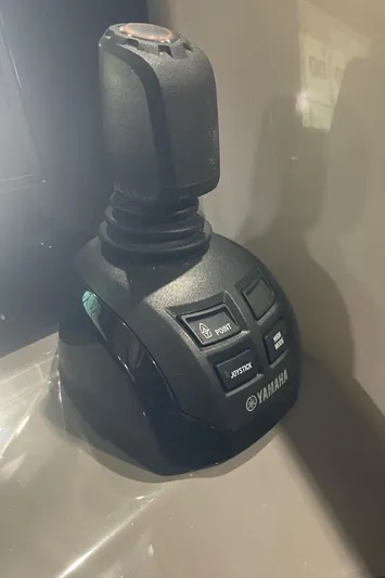 Sea Hawk Yacht Photos Pics Yamaha joystick control on 2020 Pursuit OS 355 Offshore boat.