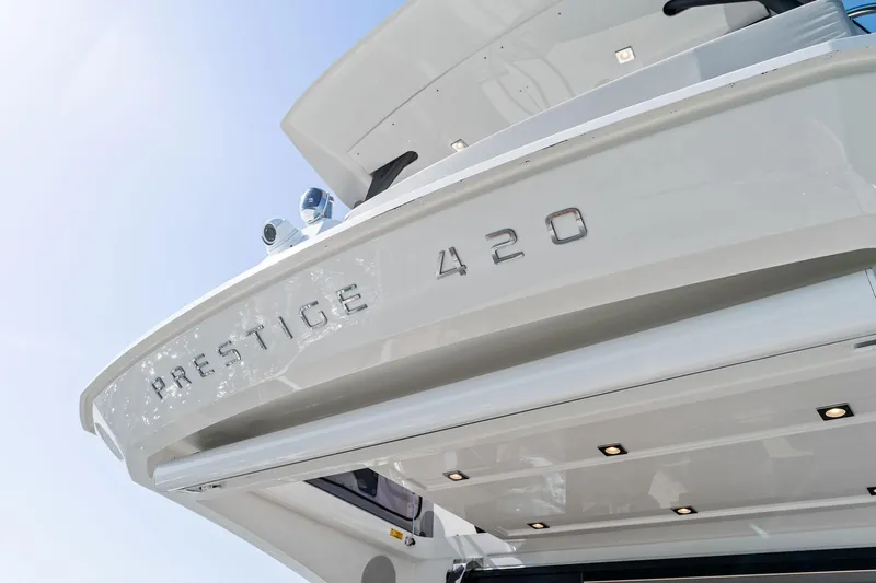 Spirit Led Yacht Photos Pics 2022 Prestige 420 Flybridge- SPIRIT LED- Name badge