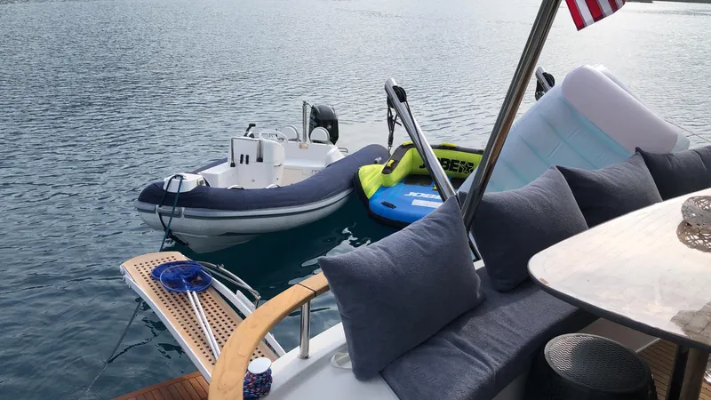 Kishta Yacht Photos Pics 47 power catamaran for sale