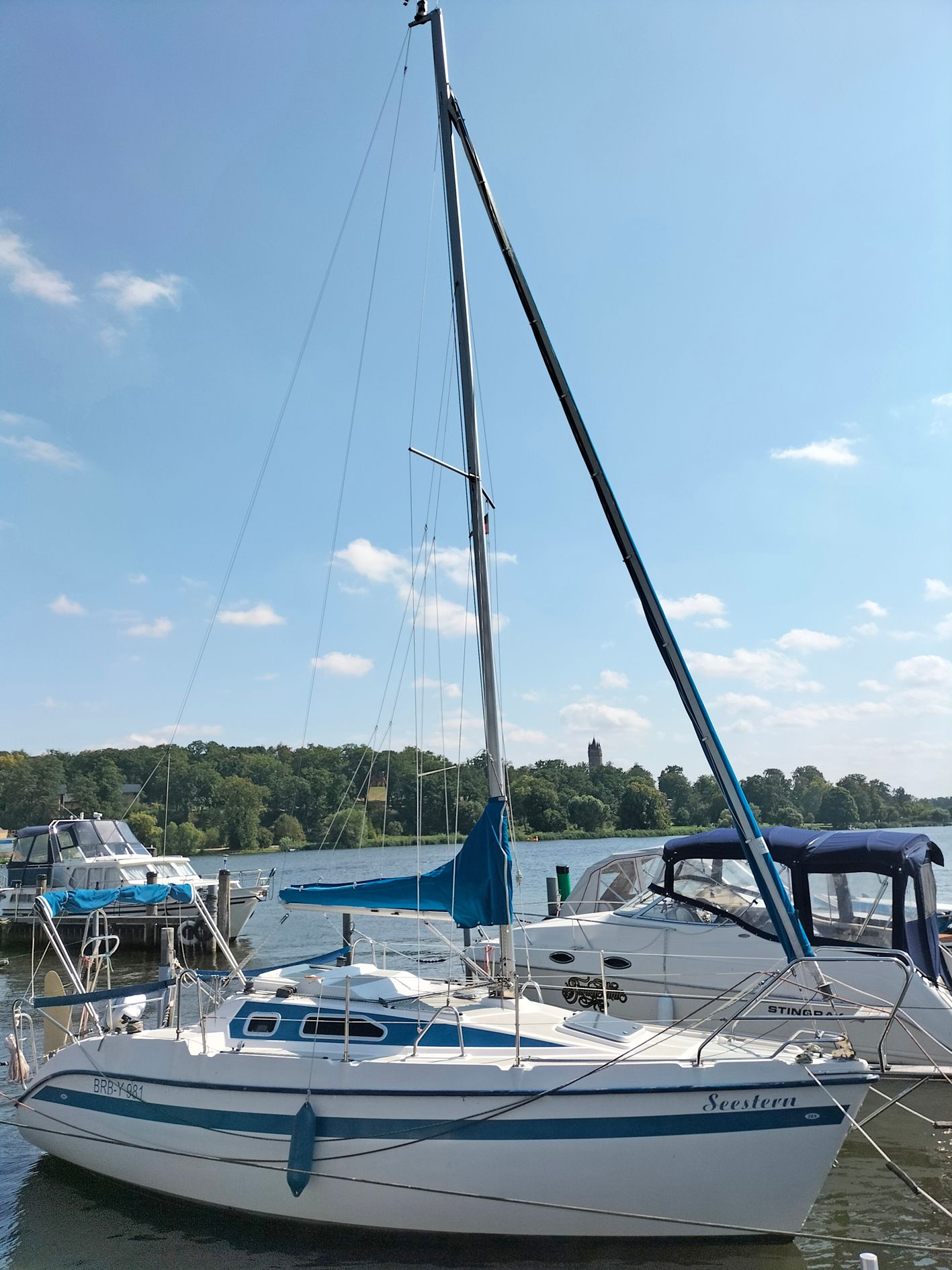 2002 Tes TES 678 BT inkl. Straßentraile