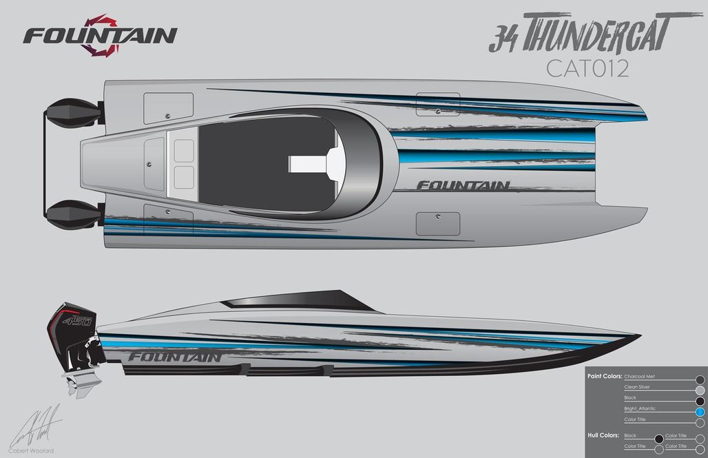 2024 Fountain 34 Thundercat High Performance for sale YachtWorld