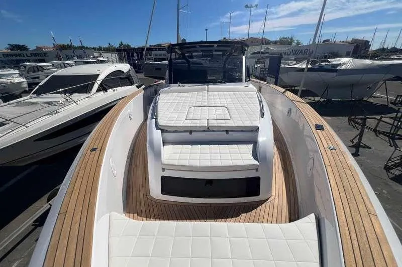 Pardo 50 Yacht Photos Pics 2023 Pardo Yachts Pardo 50 luxury yacht with sleek design and spacious deck.