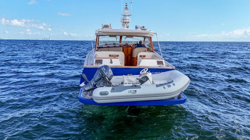  Yacht Photos Pics Revival 45 Gentlemans yacht with dinghy on ocean, 2010 model.