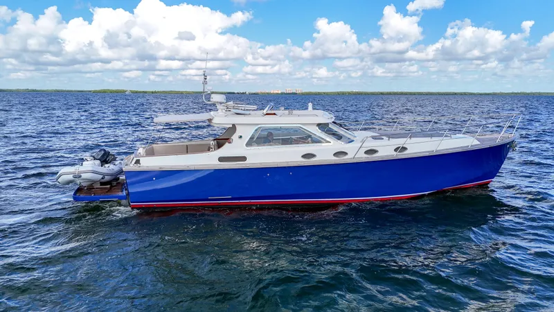  Yacht Photos Pics Revival 45 Gentlemans yacht, 2010 model, cruising on open water under a blue sky.
