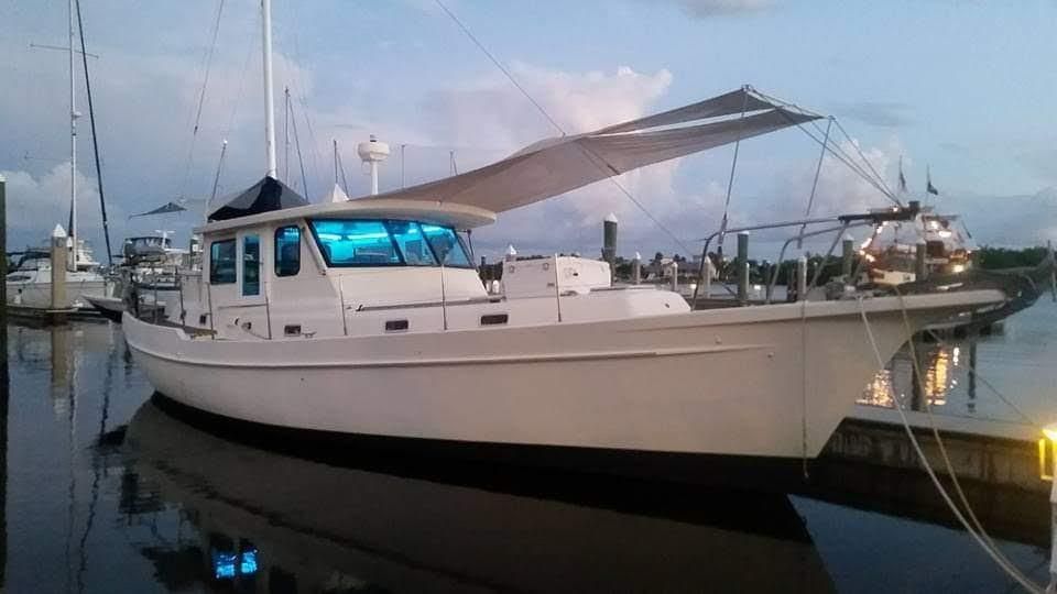 1978 Morgan 46 Pilothouse Motorsailer