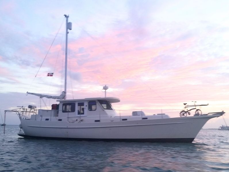 1978 Morgan 46 Pilothouse Motorsailer