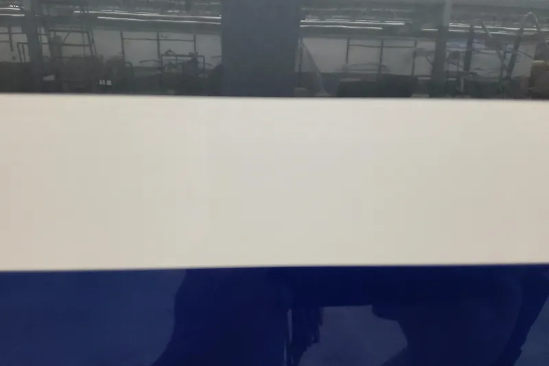  Yacht Photos Pics 2026 Formula 457 Center Console Fish boat hull in a workshop setting.