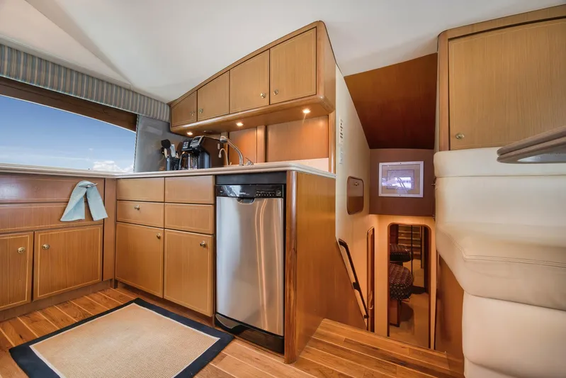 Positive Attitude Yacht Photos Pics Ocean 57 Positive Attitude - Interior Galley