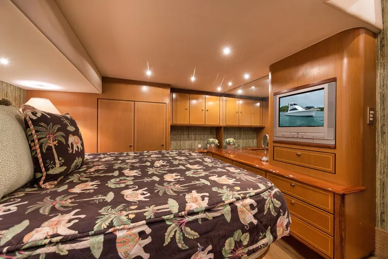 Positive Attitude Yacht Photos Pics Ocean 57 Positive Attitude - Interior Stateroom