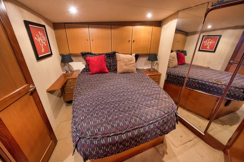 Positive Attitude Yacht Photos Pics Ocean 57 Positive Attitude - Interior Stateroom