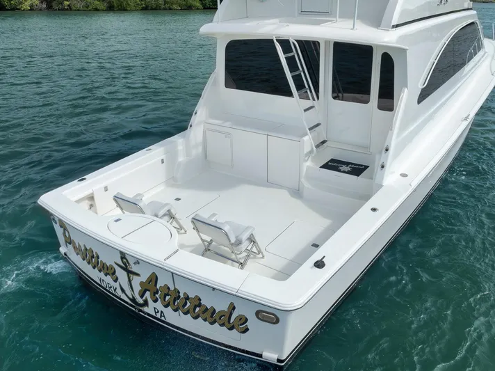 Positive Attitude Yacht Photos Pics Ocean 57 Positive Attitude - Exterior Profile