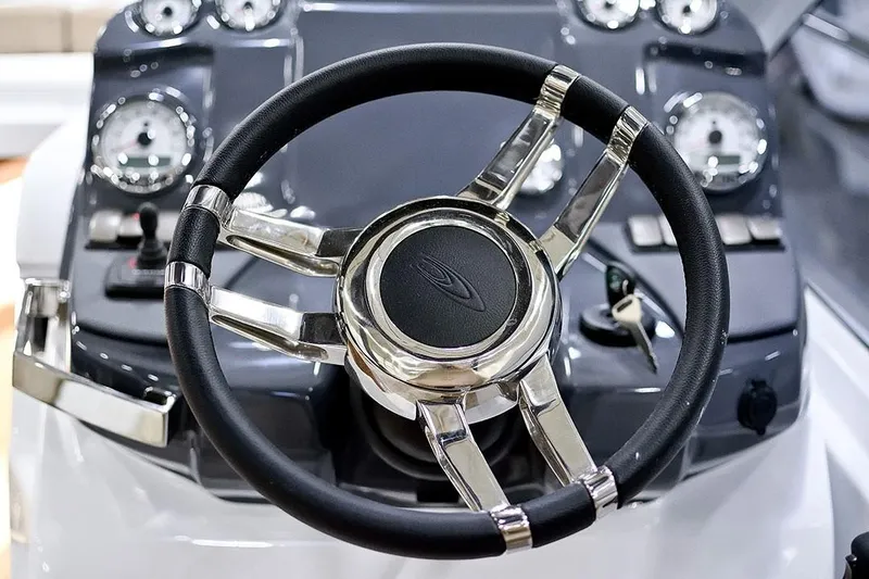 Custom Order Your 28 Scl Today! Yacht Photos Pics 2026 Cobrey Yachts 28 SC Model Helm