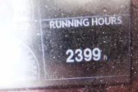 2017 Leopard 51 Powercat running hours display showing 2399 hours.
