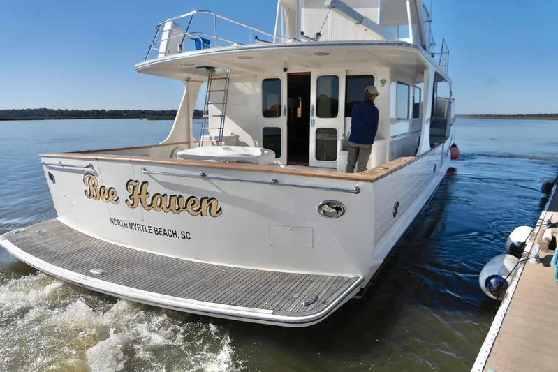 Bee Haven Yacht Photos Pics 2006 Fleming 65 Pilothouse Motor Yacht, "Bee Haven," docked in North Myrtle Beach, SC.
