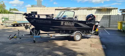 Aluminum used Lund sports fishing boats for sale