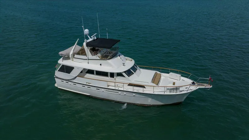 Ting Ting Yacht Photos Pics 1986 Hatteras 53 Classic My - Image 74