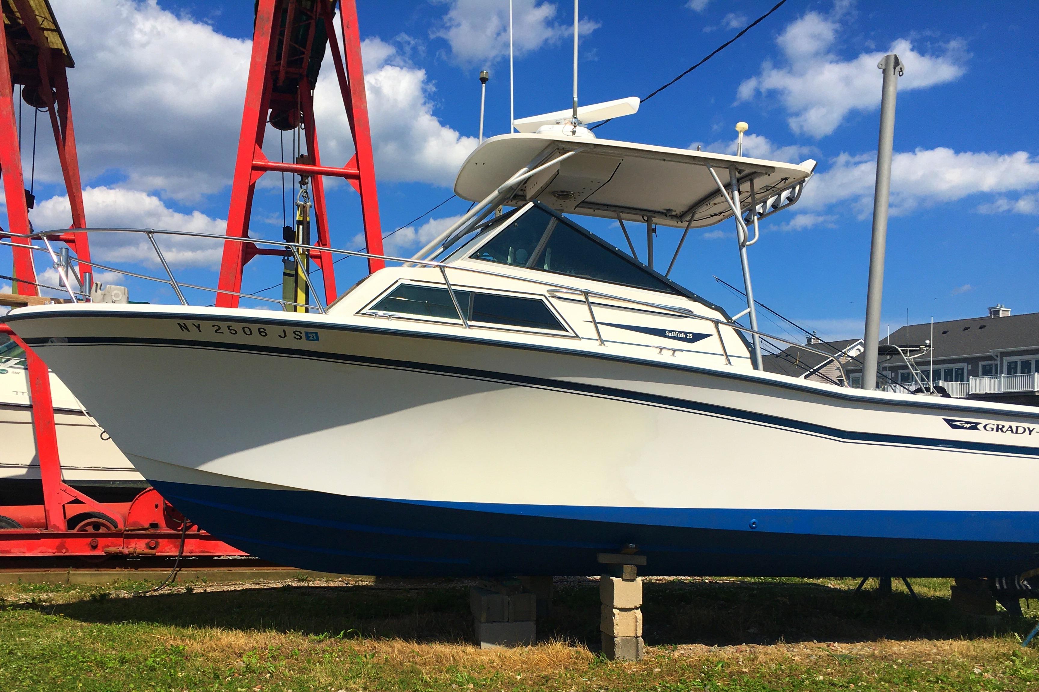 1987 Grady-White SAILFISH 25 Walkaround for sale - YachtWorld