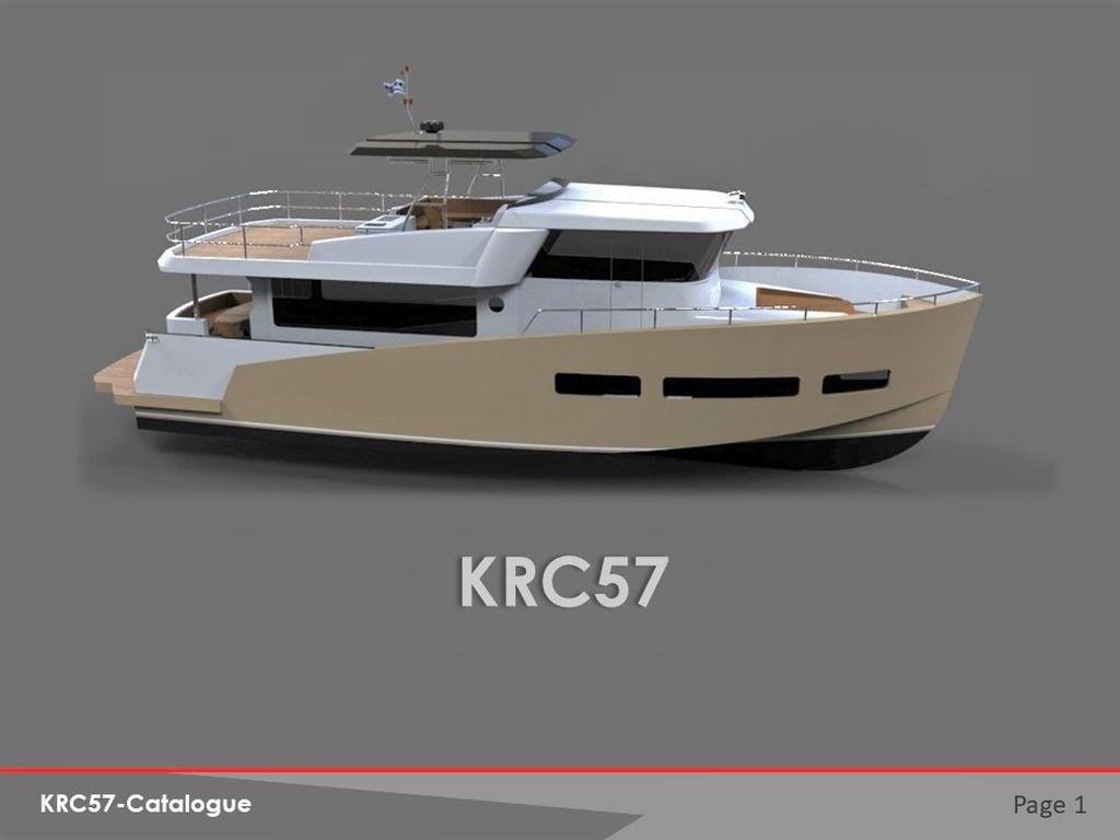 2022 Custom KRC Yacht 57 Trawler