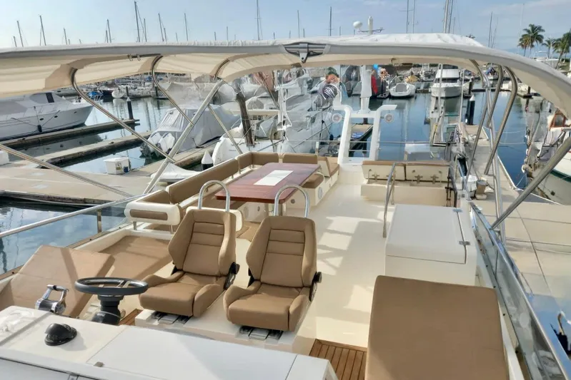 Zero One Yacht Photos Pics Luxurious 2012 Fairline Squadron 65 yacht interior with spacious seating and elegant design.