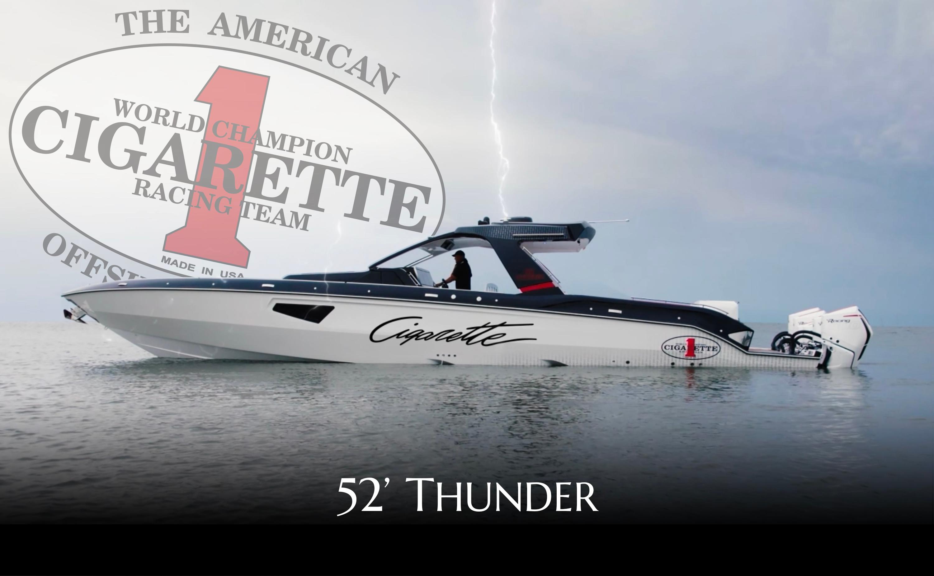 2024 Cigarette 52 Thunder Center Console for sale YachtWorld