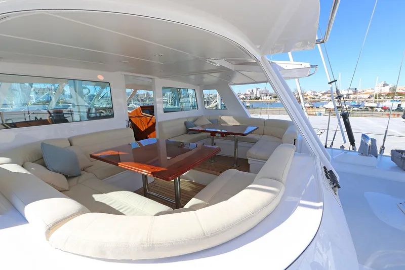 Hide N Sea Yacht Photos Pics Seating area