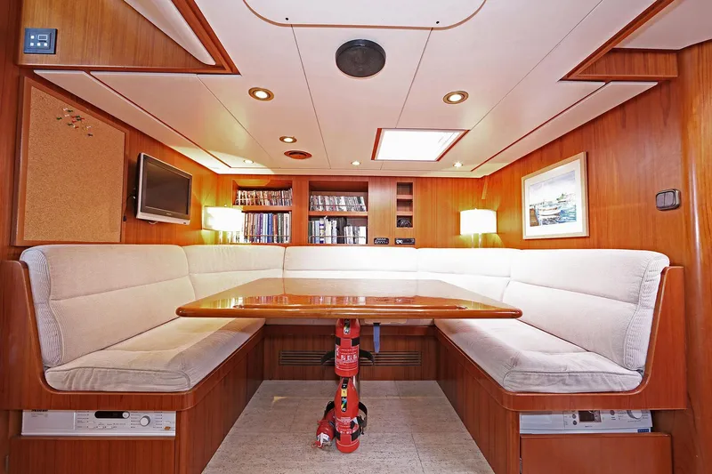 Hide N Sea Yacht Photos Pics Crew mess