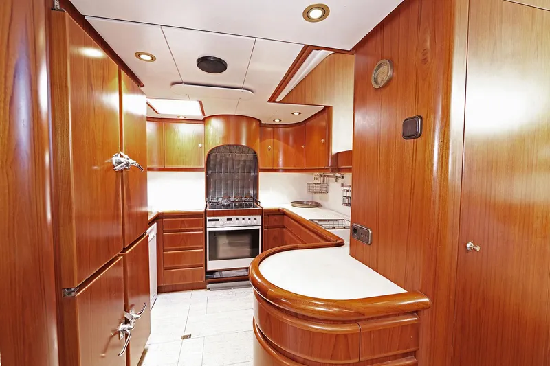 Hide N Sea Yacht Photos Pics Galley