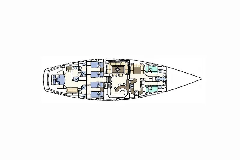 Hide N Sea Yacht Photos Pics Interior layout