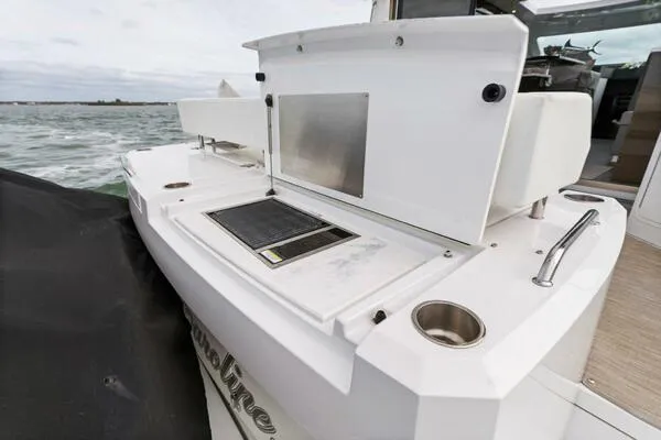 Sweet Caroline Yacht Photos Pics Cockpit Grill