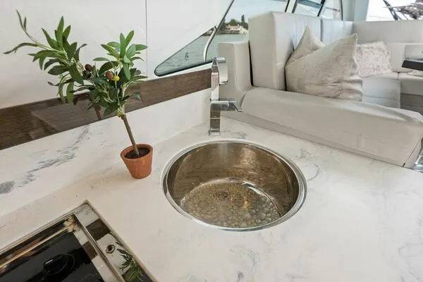 Sweet Caroline Yacht Photos Pics Galley Sink