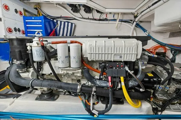 Sweet Caroline Yacht Photos Pics Engine Room