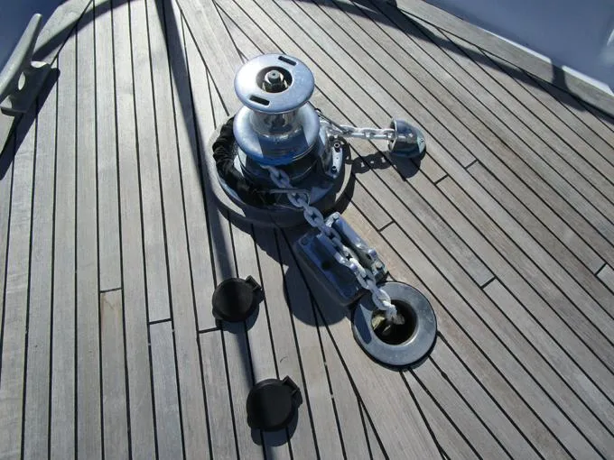 Shepsl X Yacht Photos Pics Windlass Detail