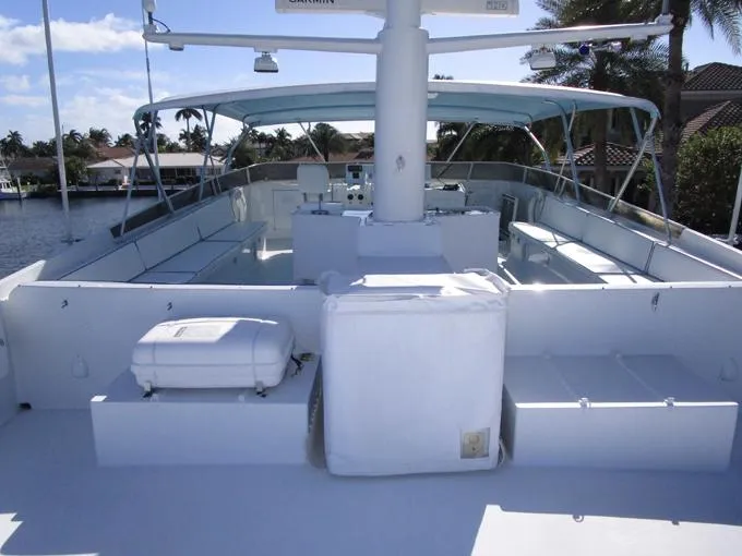 Shepsl X Yacht Photos Pics Flybridge Looking Fwd.