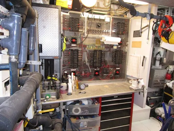 Shepsl X Yacht Photos Pics Electrical Panel