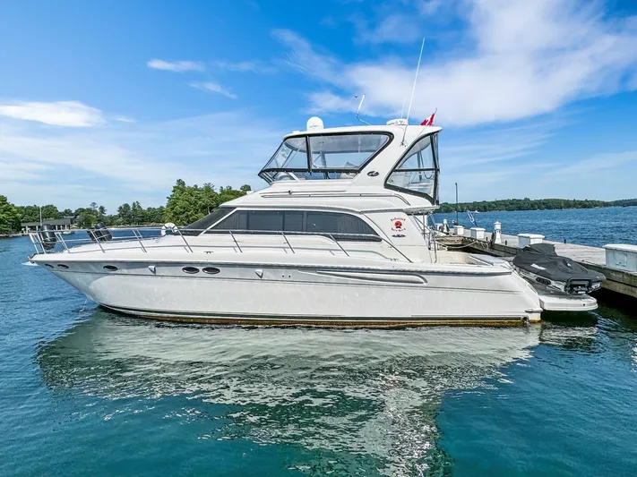 Island Seeker Yacht Photos Pics 2003 Sea Ray 48 Sedan Bridge - Image 1