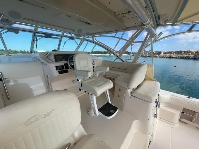 Bona Vita Yacht Photos Pics Helm Deck