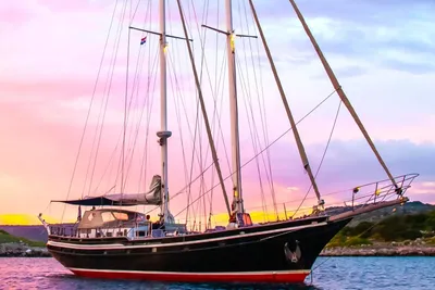 Custom 19m Steel Staysail Schooner