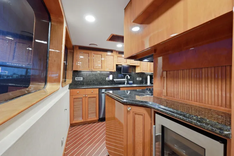 Footloose Yacht Photos Pics Cheoy Lee 95 FOOTLOOSE - Galley