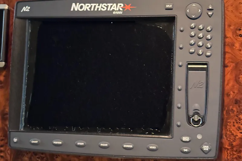  Yacht Photos Pics Northstar 6100i marine navigation system on 2008 Meridian 580 Pilothouse.