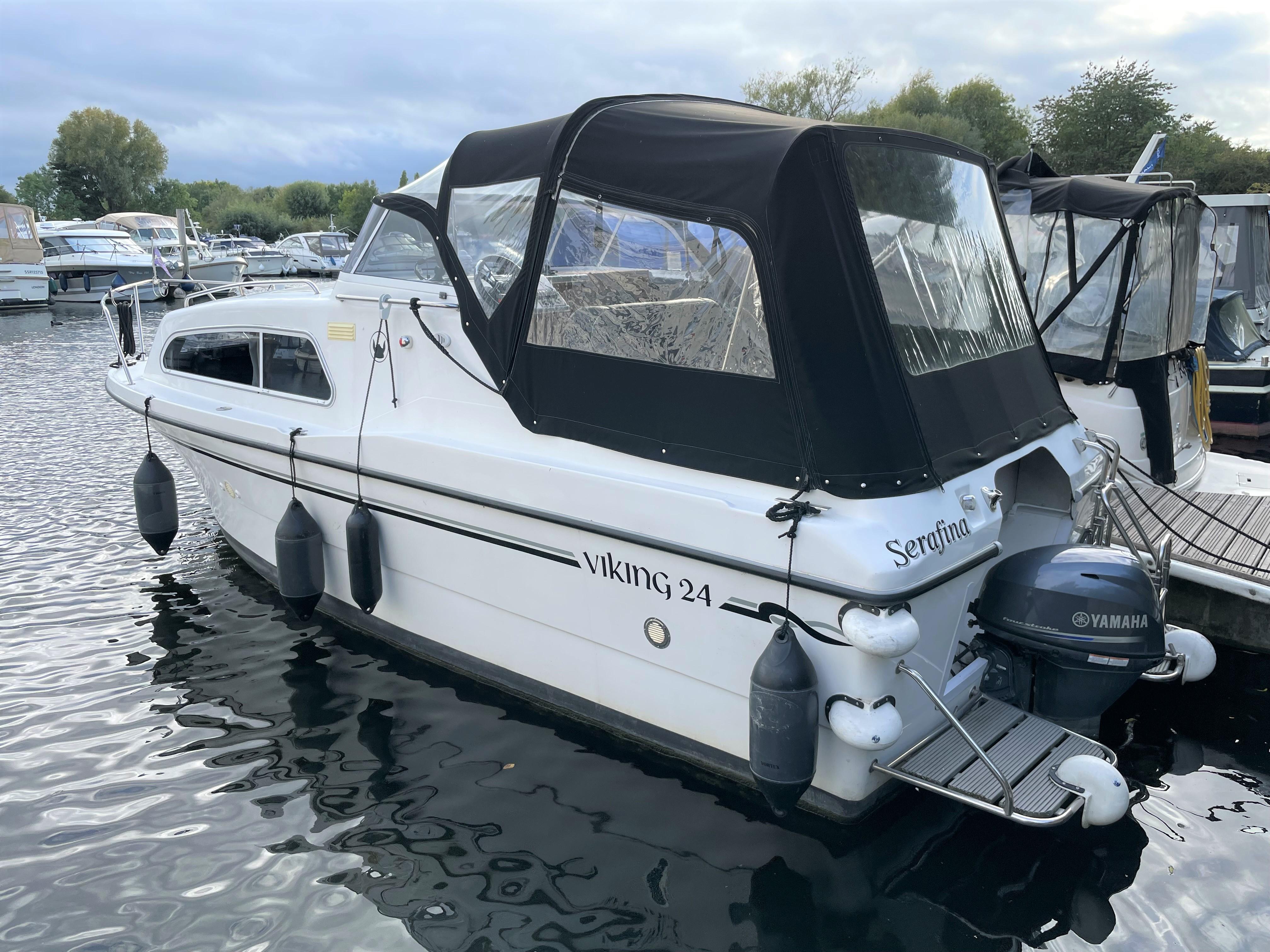 Viking 24 Wide Beam 7m 2018 Berkshire Boats And Outboards