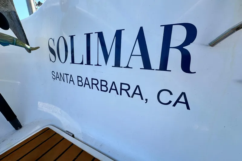 Solimar Yacht Photos Pics Hunter 41 AC sailboat named Solimar, Santa Barbara, CA, 2005 model.