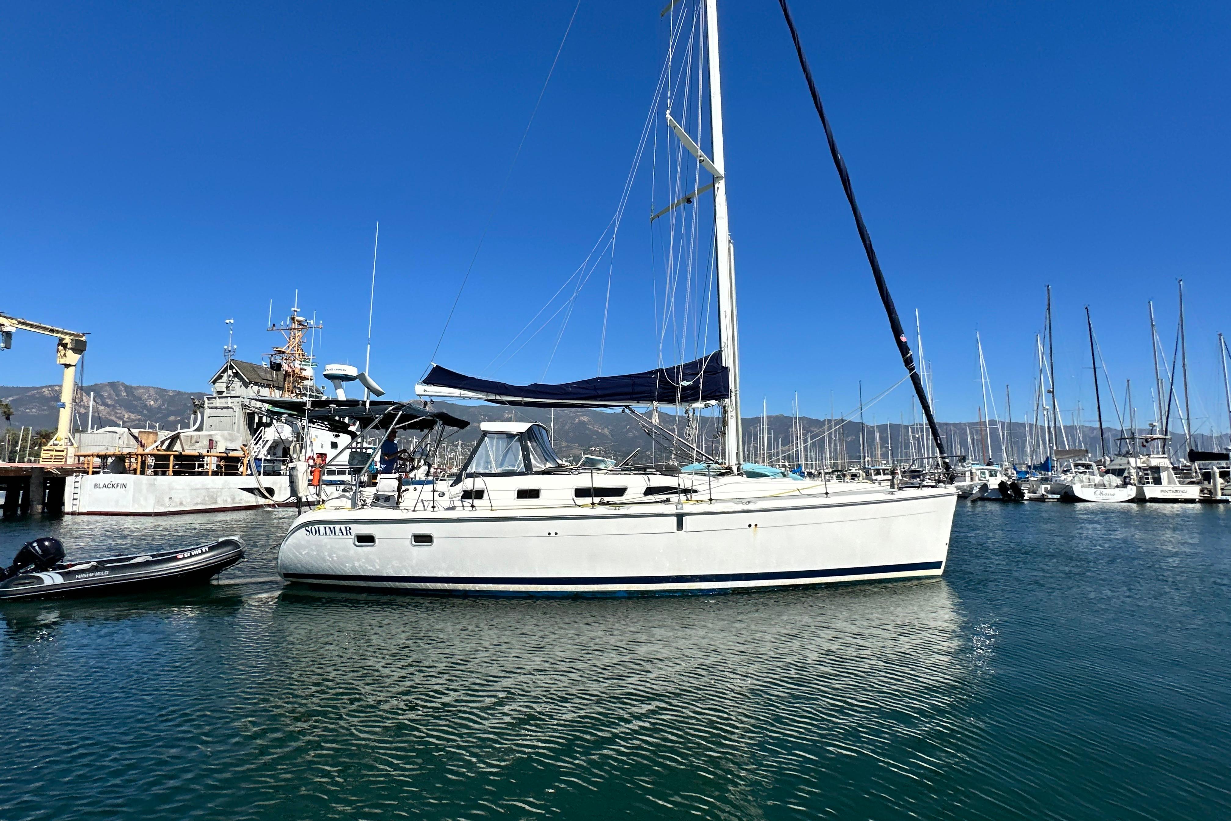 Hunter 41 Aft Cockpit
