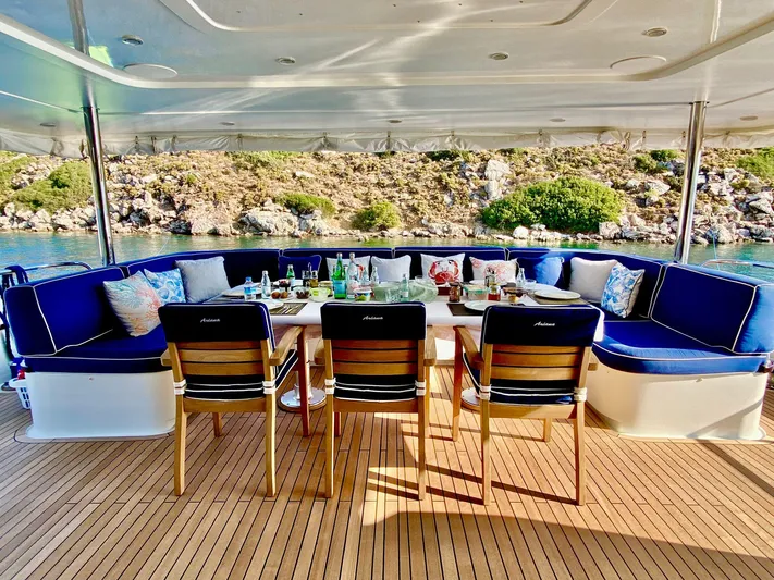 Ariana Yacht Photos Pics 