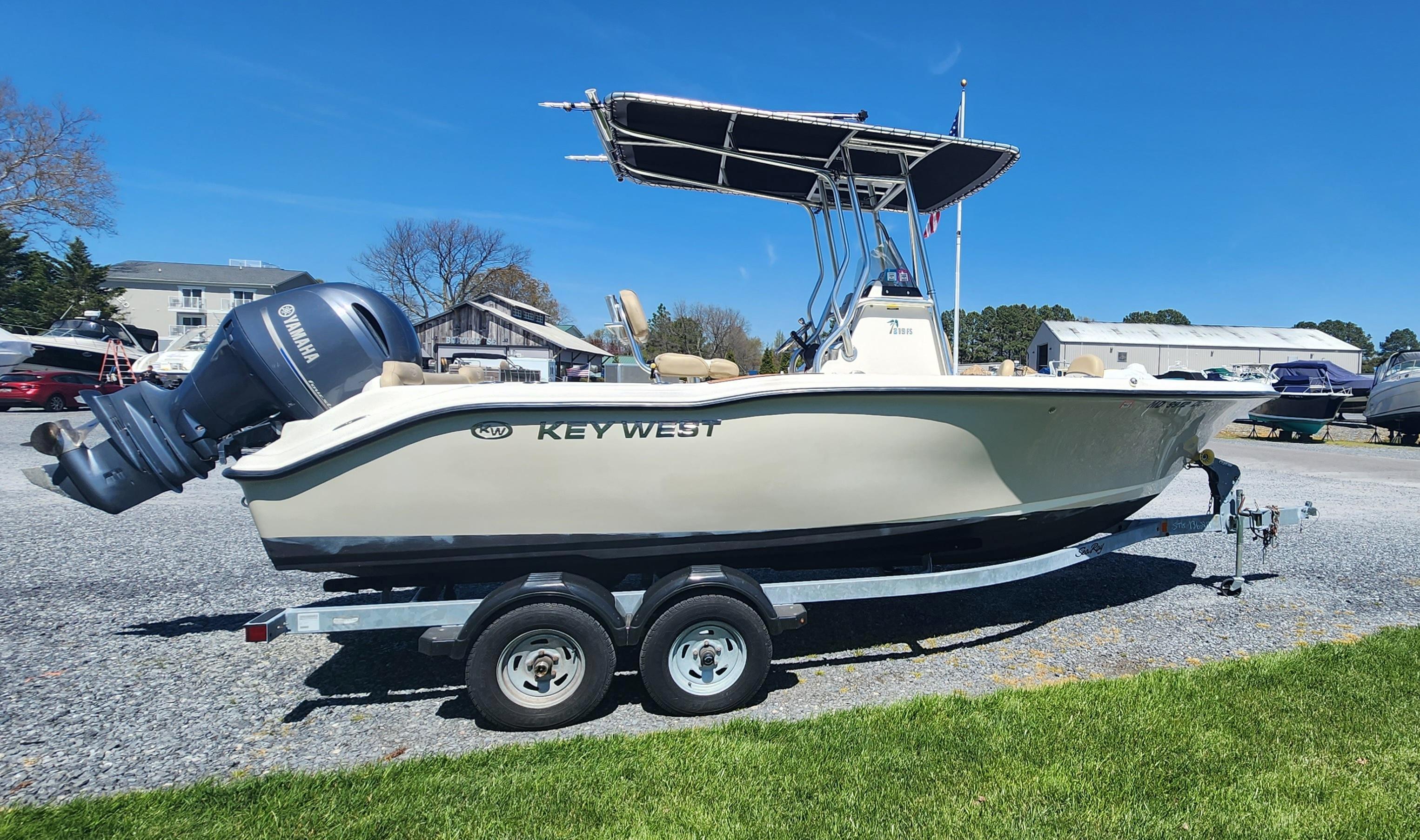 2015 Key West 219 FS Barche a console centrale in vendita YachtWorld